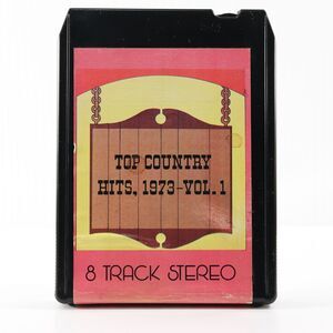 Top Country Hits, 1973 Vol. 1 (8-Track Tape REFURBISHED, Charm) AA-2010 TESTED